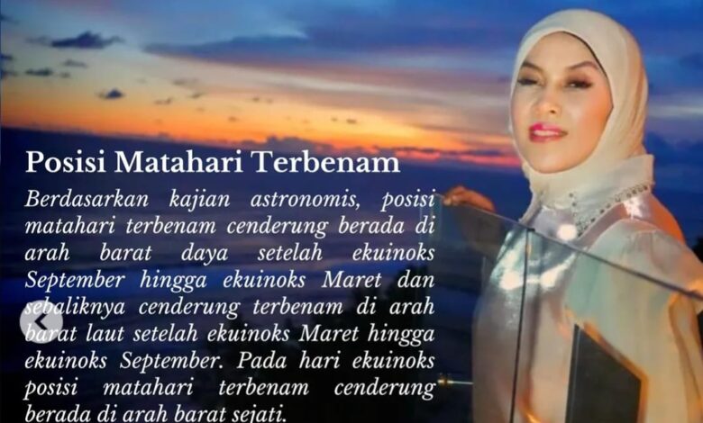 Menjemput Matahari Terbenam
