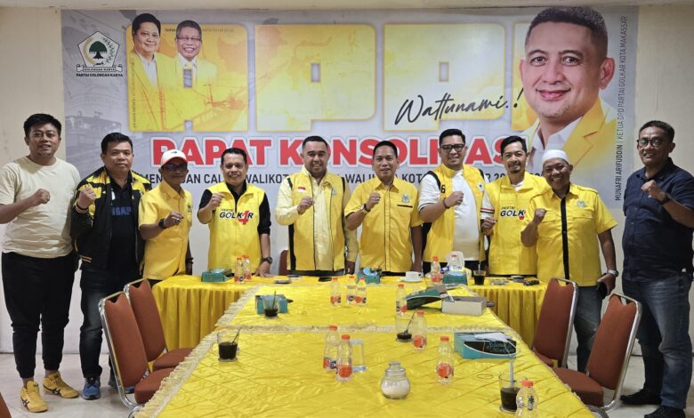 Golkar Makassar Segera Gelar Muscamlub di 8 Kecamatan