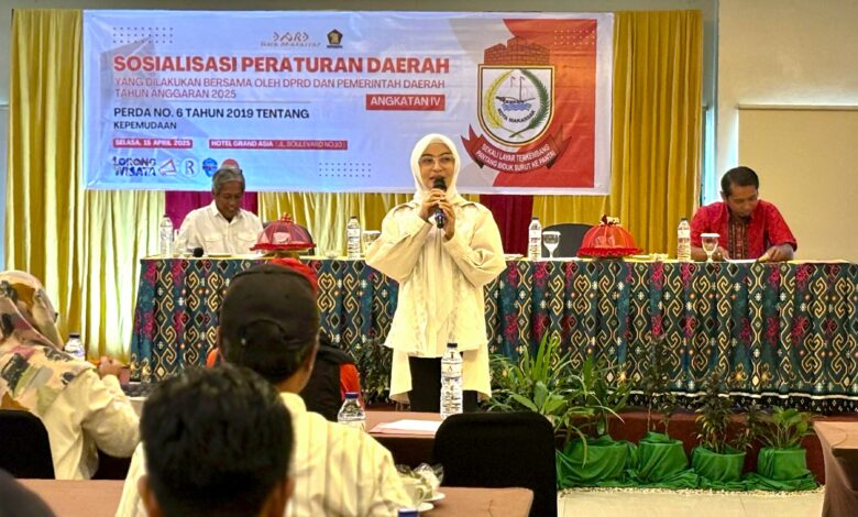 Sosialisasi Perda, Budi Hastuti Dorong Peran Pemuda dalam Pembangunan Daerah