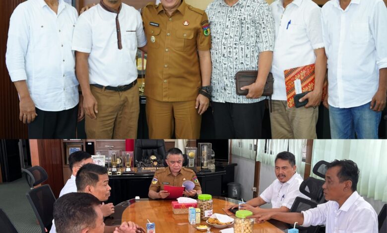 Wali Kota Hadianto Terima Kunjungan Sejumlah Pendeta Gereja Jemaat Elim Palu