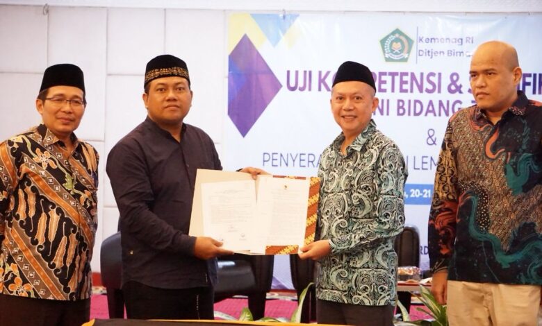 LAZ Hadji Kalla Jadi LAZ Nasional Pertama Perpanjang Izin Kemenag Melalui SIMZAT