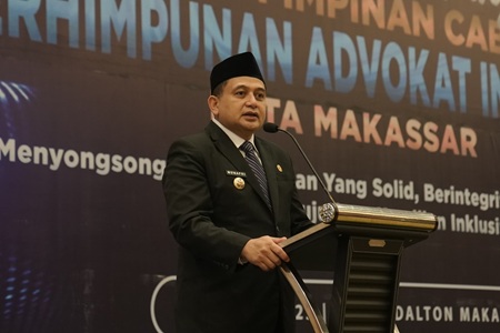 Wali Kota Munafri Ajak PERADI Aktif Sosialisasi Hukum ke Masyarakat