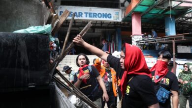Warga Apresiasi Karya Bakti Kodim 1408/ Makassar, Pasar Terong Kini Lebih Bersih dan Tertata