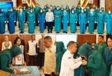 Hadianto Rasyid Lantik Pengurus TP PKK Kota Palu Periode 2025-2030