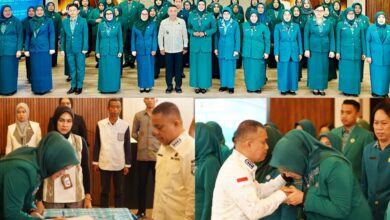 Hadianto Rasyid Lantik Pengurus TP PKK Kota Palu Periode 2025-2030