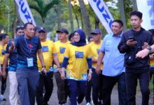 Lepas Peserta Galesong Trail Run, Husniah Ajak Pelari Nikmati Pemandangan Alam Gowa