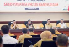 Hadiri Rakor Percepatan Investasi, Wabup Gowa Harap Persoalan Bendung Jenelata Segera Tuntas
