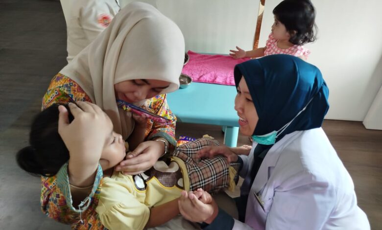 Rumkital Jala Ammari Makassar Laksanakan Penyuluhan Kesehatan Gigi dan Edukasi Cara Menyikat Gigi pada Anak Usia Dini