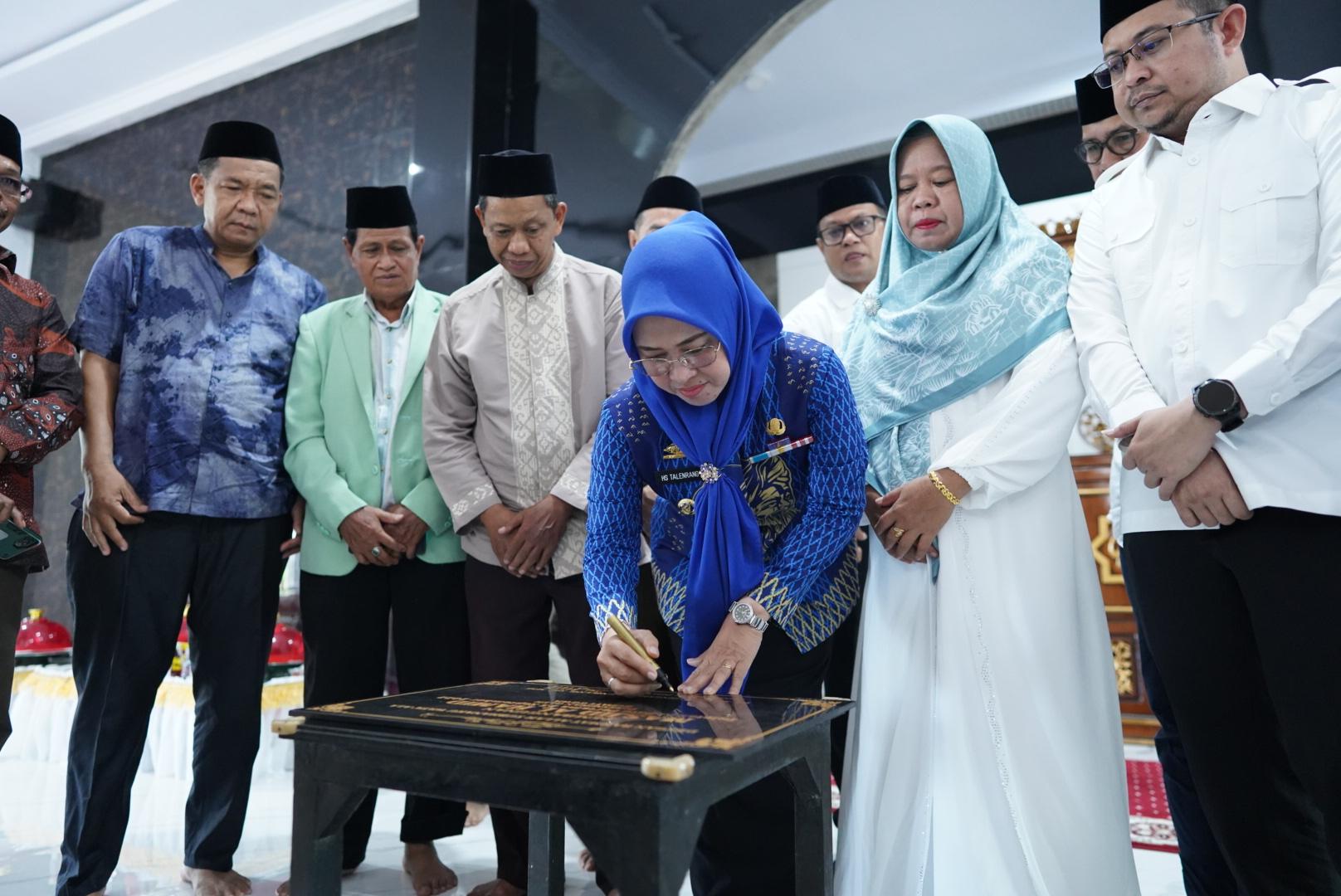Resmikan Masjid Al Hamid, Bupati Gowa: Mari Jalankan Fungsinya dengan Baik