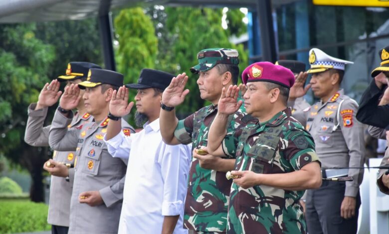 Usai Kunker Dua Hari Di Sulsel Danlantamal VI Makassar Antar Kepulangan Kapolri