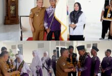 Lepas 38 CJH Kloter 10, Pesan Hadianto Rasyid Harap Jemaah Doakan Keselamatan Warga Kota Palu