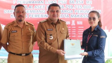 Tujuh Perumahan di Makassar Serahkan PSU, Munafri: Komitmen Pemkot Ciptakan RTH
