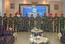 Danlantamal VI Menerima Kunjungan Komandan Pasukan Marinir 2
