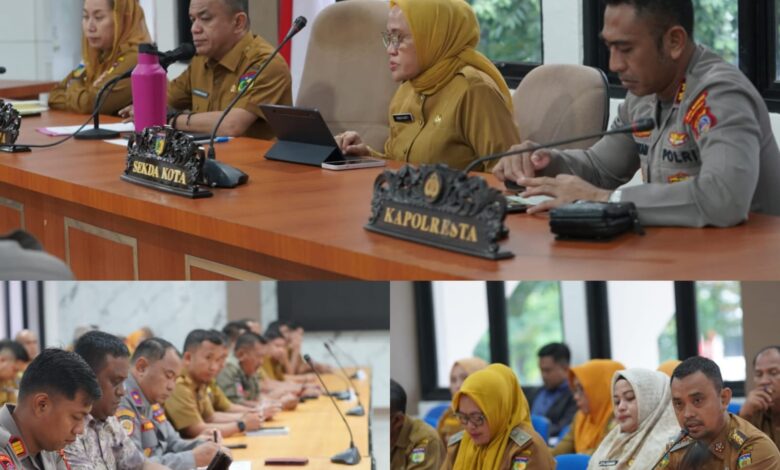 Respons Gangguan Kamtibmas yang Meningkat Beberapa Bulan Ini, Wali Kota Palu Gelar Rakor Libatkan TNI dan Polisi