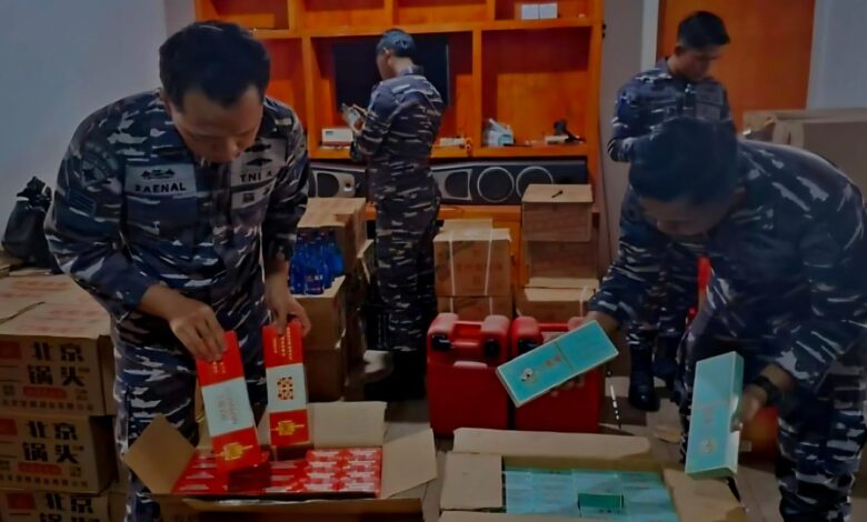 Operasi Senyap TNI AL Gagalkan Penyelundupan Barang Ilegal di Morowali