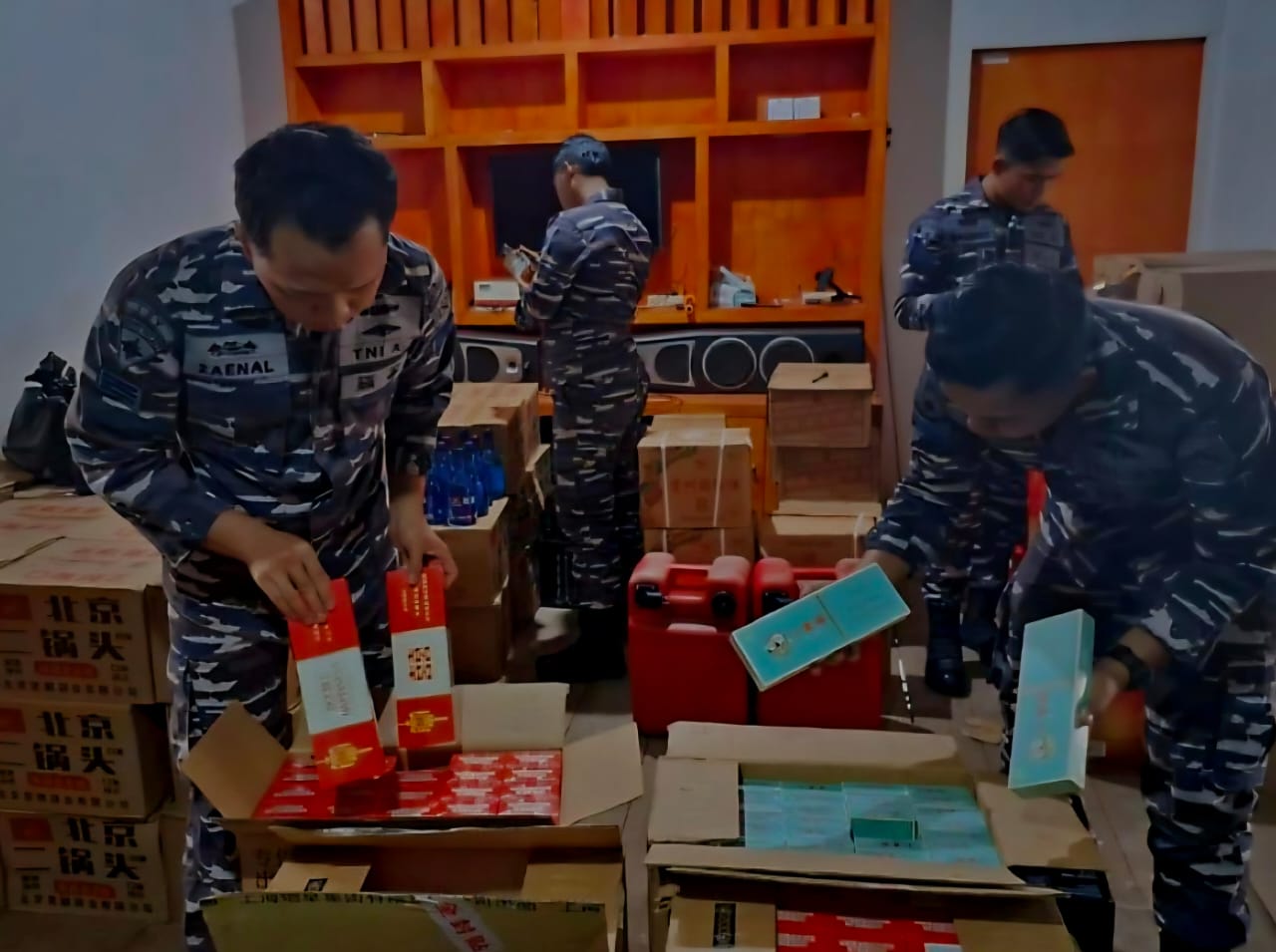 Operasi Senyap TNI AL Gagalkan Penyelundupan Barang Ilegal di Morowali