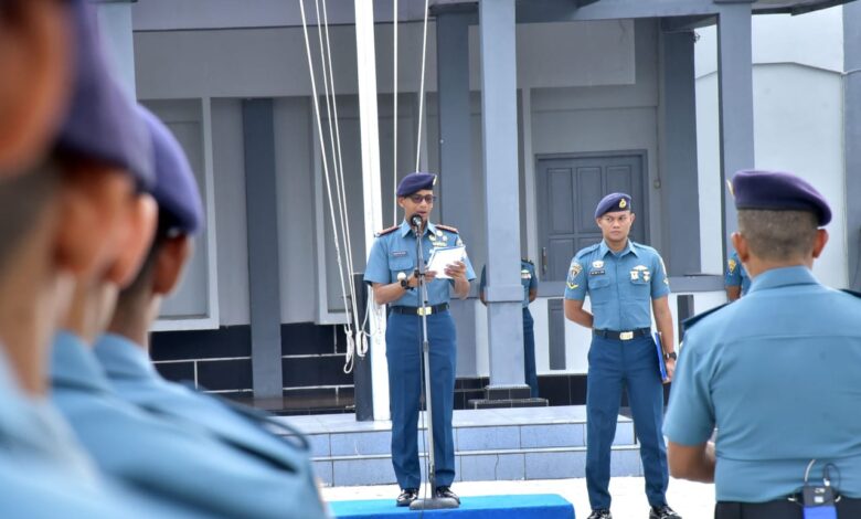 Bangkit Bersama Wujudkan Indonesia Kuat, Lantamal VI Makassar Laksanakan Peringatan Harkitnas ke-117 tahun 2025