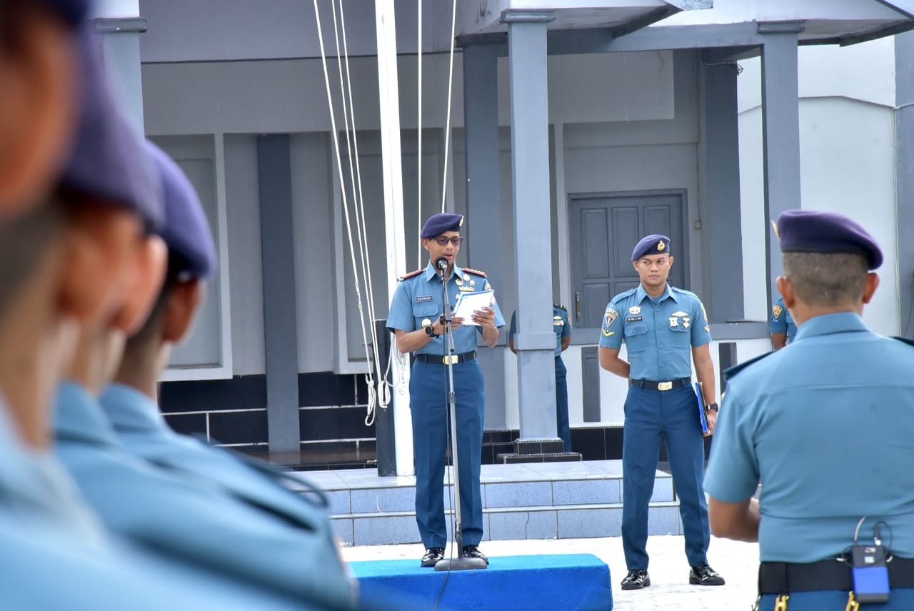 Bangkit Bersama Wujudkan Indonesia Kuat, Lantamal VI Makassar Laksanakan Peringatan Harkitnas ke-117 tahun 2025