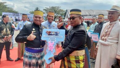 Danlantamal VI Makassar Hadiri Peringatan Hari Jadi ke-26 Kabupaten Luwu Utara