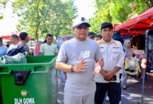 Tinjau Pelaksanaan CFD, Wabup Gowa Pastikan Pengelolaan Sampah Berjalan Maksimal