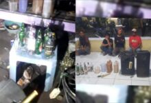 Bubarkan Pesta Miras di Lingkungan Perumahan, Polsek Manggala Bersama Mitra Kamtibmas FKPM Sektor Manggala Amankan 7 Orang