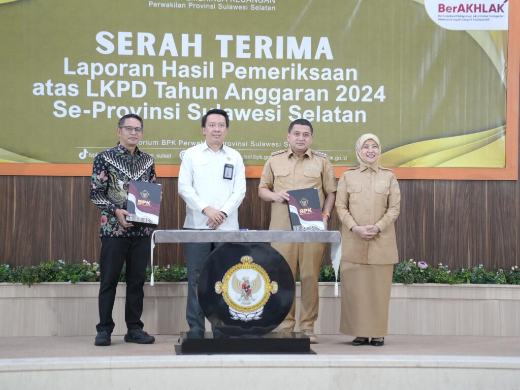 Pemkot Makassar Kembali Raih Opini WTP