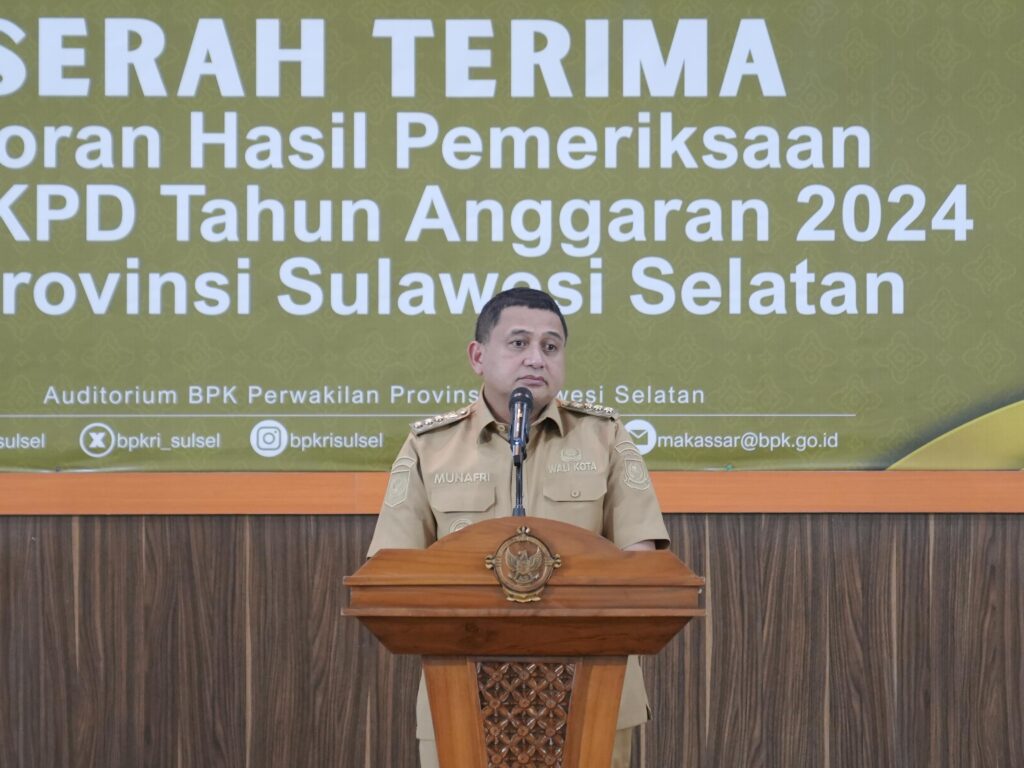 Pemkot Makassar Kembali Raih Opini WTP