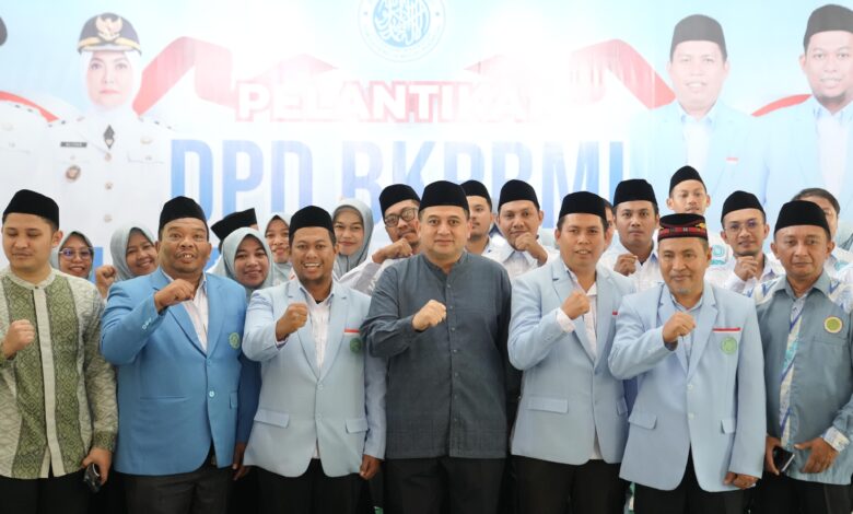 Lantik DPD BKPRMI, Munafri Minta Perkuat Peran Masjid Bina Generasi Muda