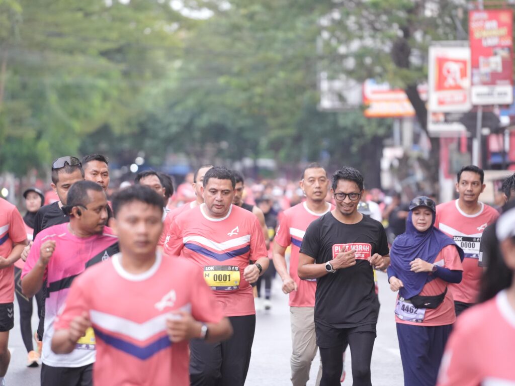 Munafri Siap Tingkatkan Fasilitas Event Makassar Half Marathon 2025