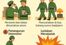 Ledakan Amunisi di Garut Dua Peledakan Awal Aman, Tragedi Terjadi Saat Penanganan Detonator