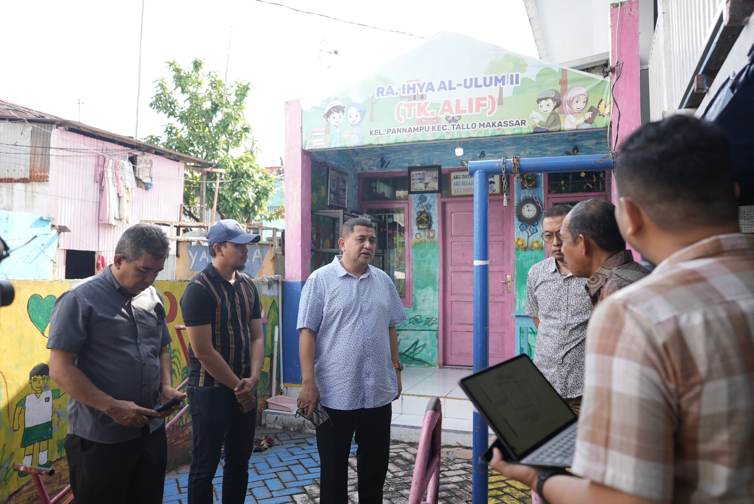 Pastikan Aset Pemkot Terjaga, Munafri Tinjau Lokasi Bangunan di Tallo