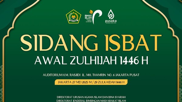 Pemerintah Tetapkan Idul Adha 2025 Jatuh pada Jumat, 6 Juni