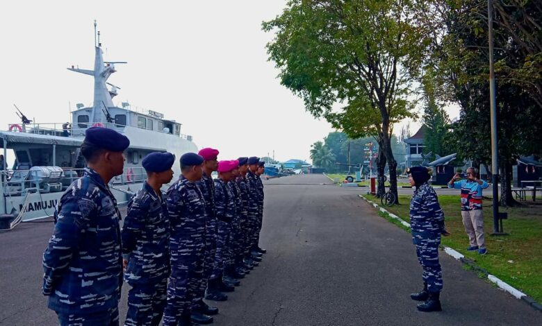 Percepat Pembangunan Di Daetah Terpencil, Lantamal VI Berangkatkan Prajuritnya TMMD ke-124 TA. 2025 di Wilayah Provinsi Sulsel