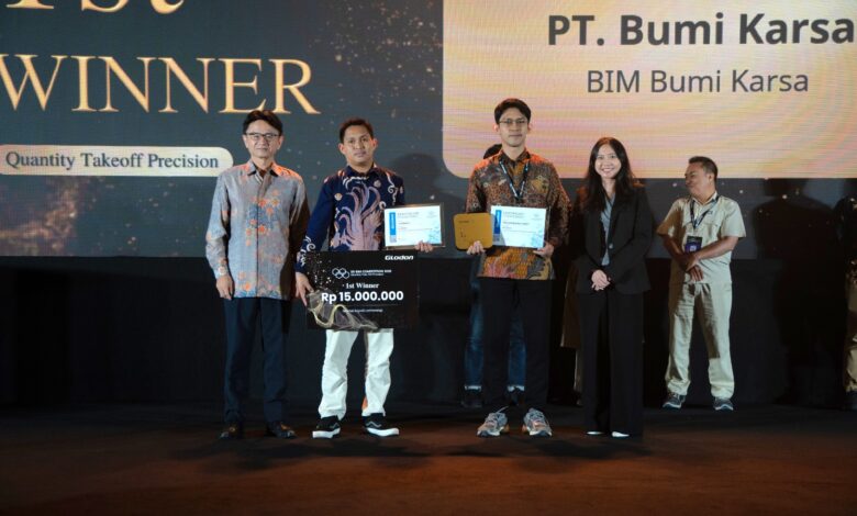 Serius Terapkan Teknologi Digital, Bumi Karsa Sabet Juara 1 Kompetisi BIM Nasional