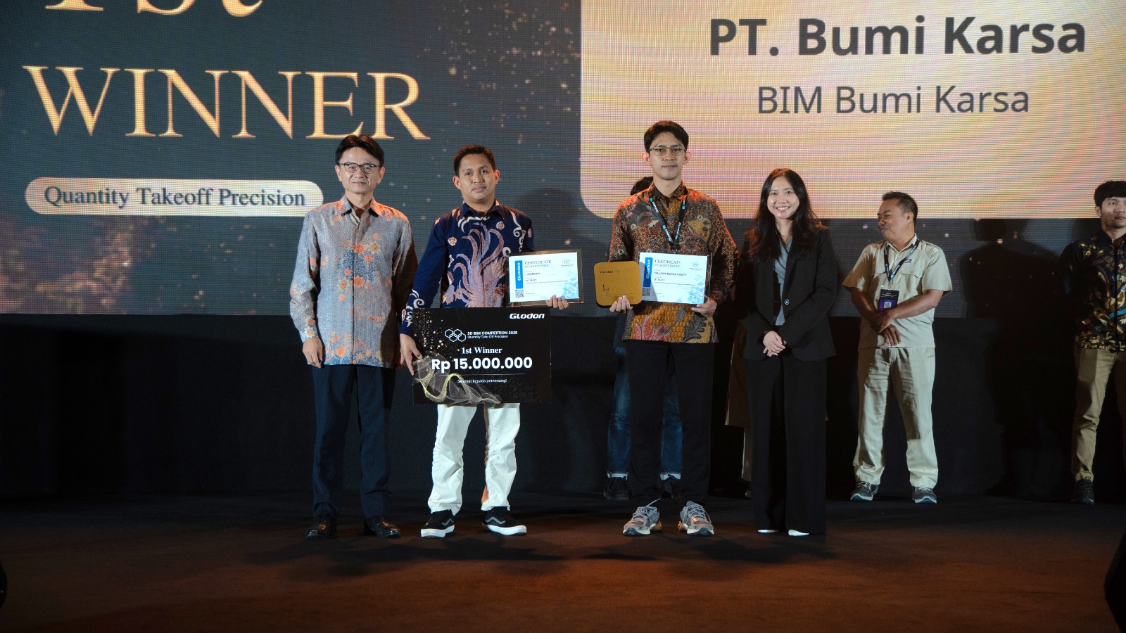 Serius Terapkan Teknologi Digital, Bumi Karsa Sabet Juara 1 Kompetisi BIM Nasional