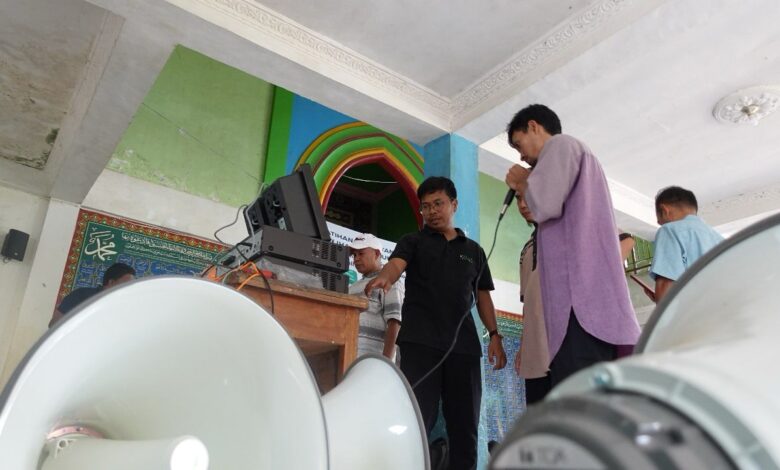 Tingkatkan Peran Masjid & Pesantren, LAZ Hadji Kalla Konsisten Beri Bantuan Sound System
