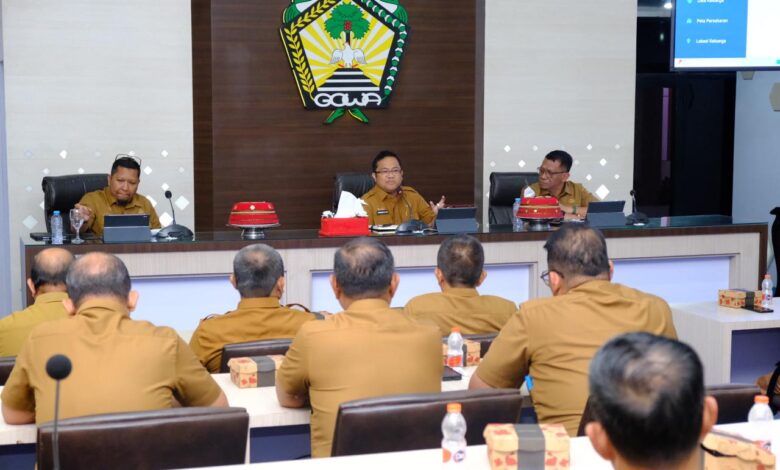 Wabup Gowa Pimpin Evaluasi 100 Hari Kerja Fokus Pengentasan Kemiskinan Ekstrem