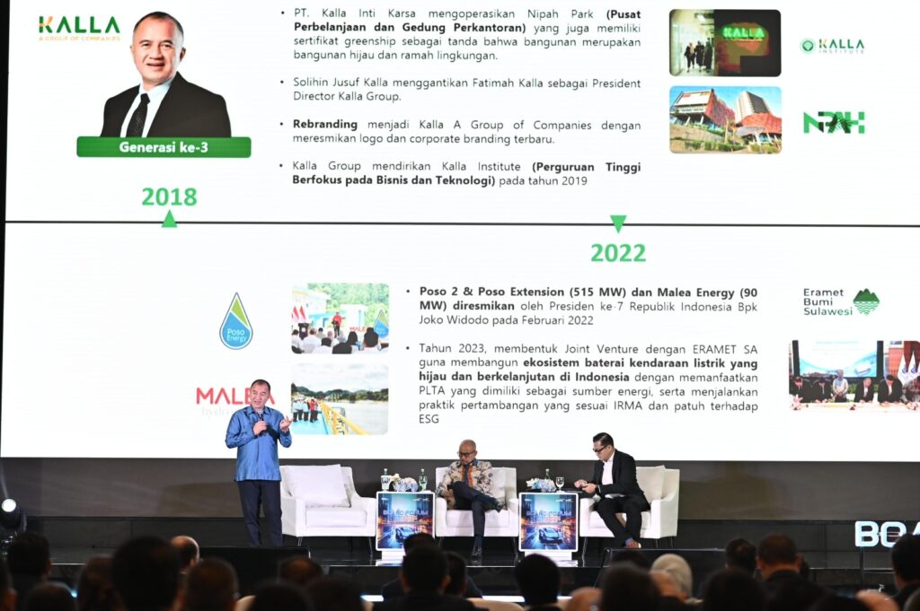 CEO KALLA Paparkan Fokus Bisnis Renewable Energy dalam Board Forum Mandiri Group