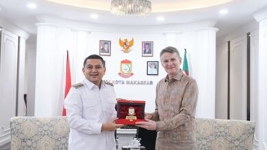 Munafri Ajak Dubes Australia Tangani Sampah, Banjir Hingga Transportasi Publik