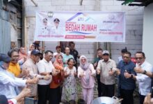 Kunjungi KME, Proses Pembangunan Bedah Rumah di Gowa Semakin Terlihat