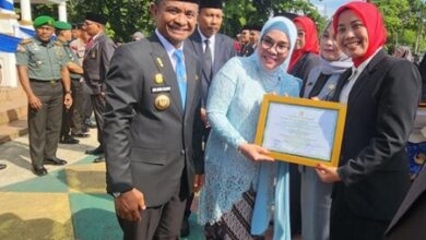 Momen Hardiknas Sekolah SD INP 5/81 Lemoape Bone Raih Dua Penghargaan