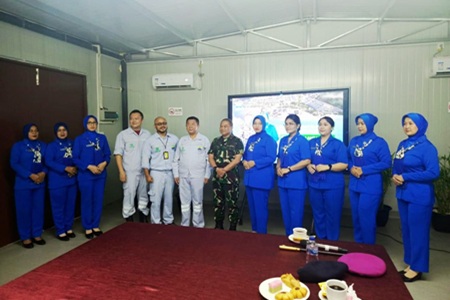 Komandan Lantamal VI Makassar Laksanakan Courtesy Call ke Direktur PT BTIIG Morowali