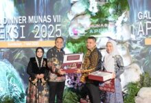 Munafri dan Melinda Hadiri Gala Dinner Peserta Munas Apeksi 2025