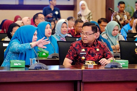 Hadiri Rakor TPPS Sulsel, Darmawangsyah Targetkan Stunting Gowa Turun di Angka 18 Persen