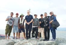 Hadianto Rasyid Temui Nelayan Tepian Pantai Kampung Lere Kota Palu