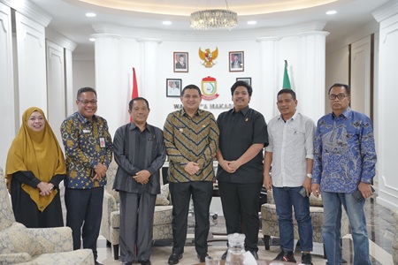 Temui Wali Kota Munafri, Fraksi API DPRD Komitmen Kawal Pemkot Makassar Percepat Realisasi Program