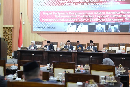 Merespons Rekomendasi DPRD Terkait LKJP Wali Kota TA 2024, Munafri-Aliyah Tegaskan Pemkot Makassar Siap Tindaklanjuti