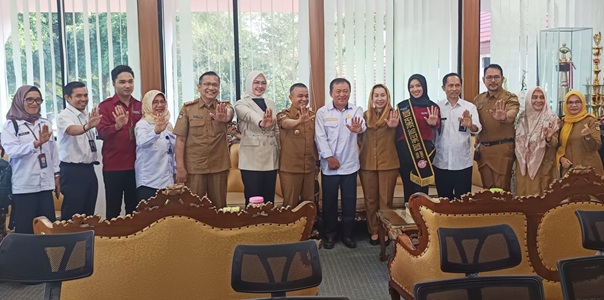 Wali Kota Palu Hadianto Bahas Kolaborasi Program dengan BKKBN Perwakilan Provinsi Sulteng