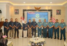 Danlantamal VI Terima Kunjungan Pengurus P3AL Wilayah Makassar