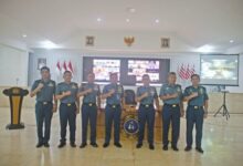 Lantamal VI Makassar Gelar Sosialisasi Perkiraan Intelijen dan Siber Serta Keamanan Informasi TNI AL TA. 2025